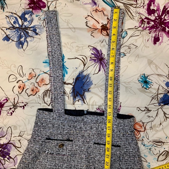 Zara Tweed Skirt with Suspenders - Picture 10 of 14
